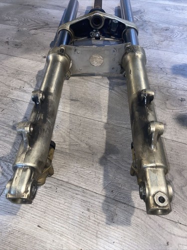 86-88 Suzuki GSXR750 1986 HORQUILLAS DELANTERAS JUEGO SUSPENSIÓN AMORTIGUADOR PAR - Imagen 5 de 7