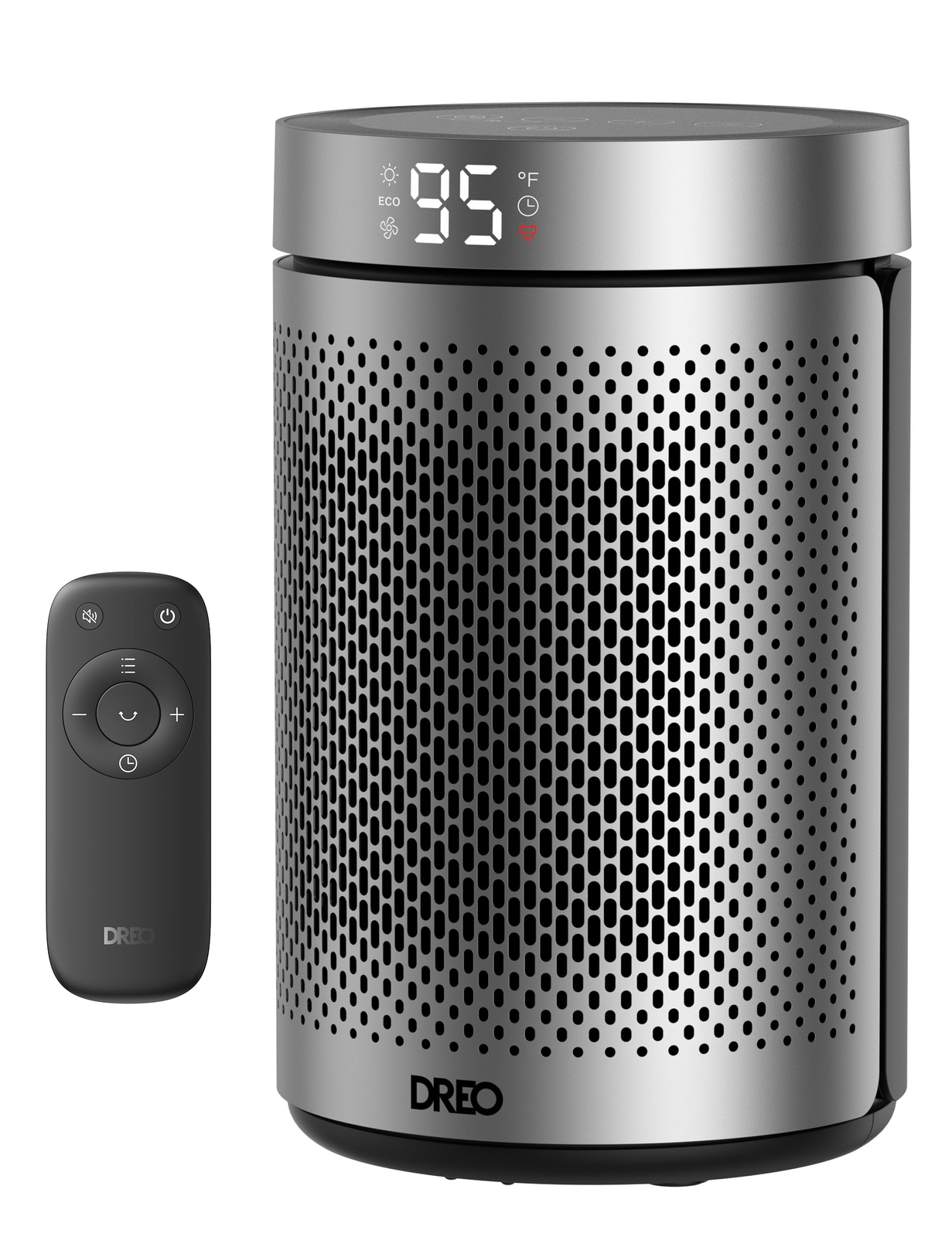 Portable Electric Space Heater W/ Remote Thermostat Timer Safety Quiet 1500W PTC