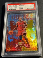 2012 GRANT HILL #170 PANINI CRUSADE RED PRIZM REFRACTOR  43/99 PSA 9 POP 1