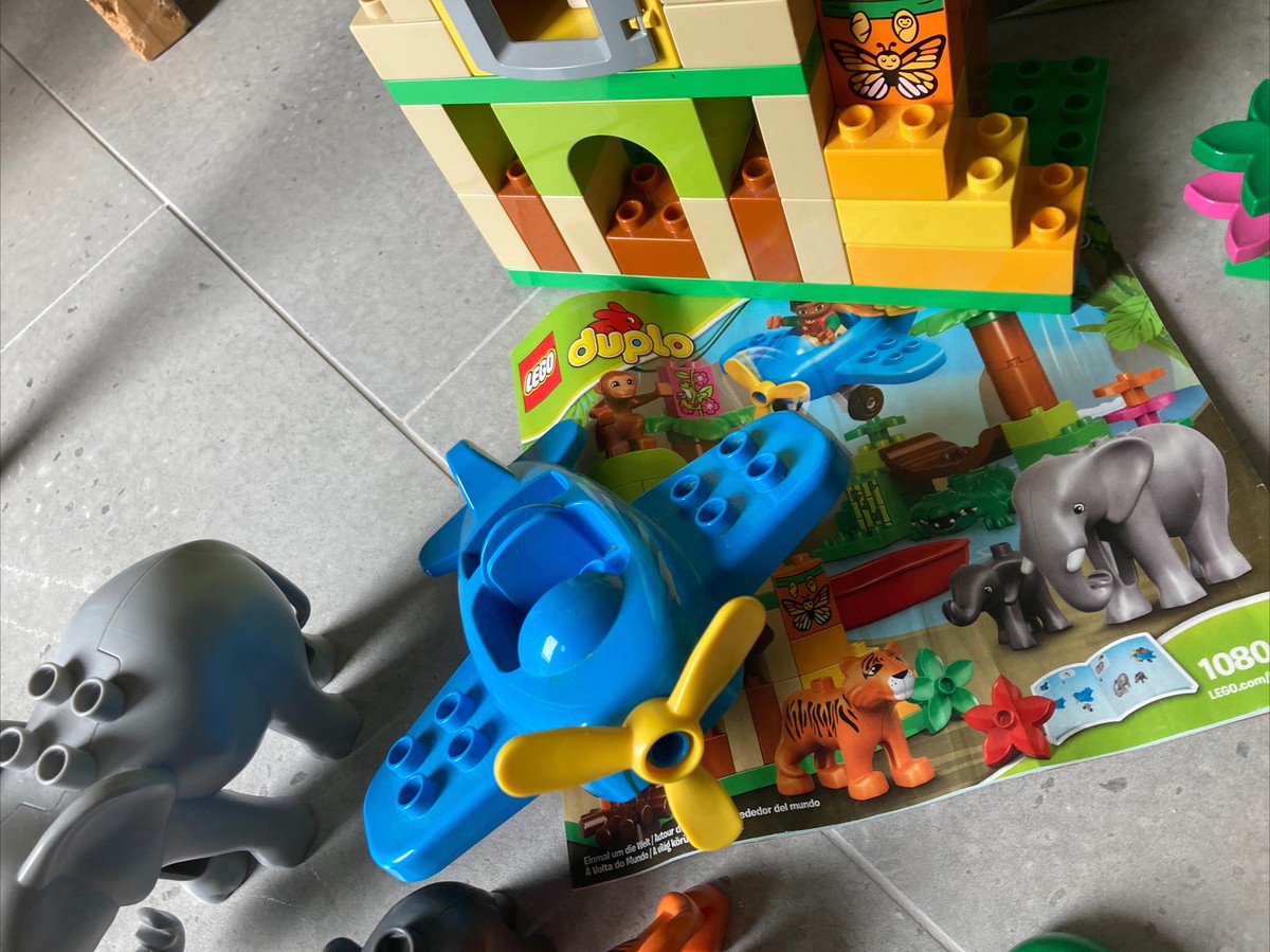 Lego Duplo Around The World 10804 Jungle Set VGC With Box