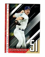 2020 Topps Update Black A Numbers Game Randy Johnson #NG-4