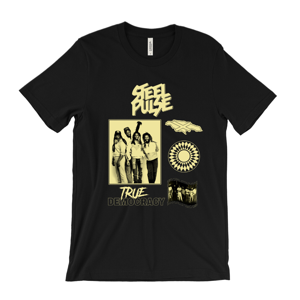 Steel Pulse t shirt - True Democracy - Jamaica - Reggae - Dub | eBay