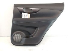 14-16 Nissan Rogue Rear Right Door Trim Panel Black OEM 