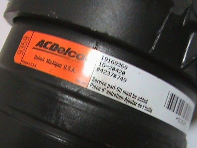 Kit compresor y embrague ACDelco AC HT6 15-20420 GM 19169359 Foto 3 de 4