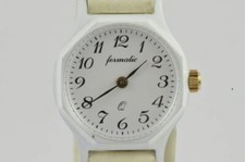 Formatic Orologio Donna 20MM Acciaio Vintage Raro con Pelle Nastro 4 Quarzo M002