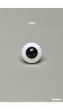 Dollmore BJD OOAK doll glass eyes 8mm Bb Glass Eyes V44 Black