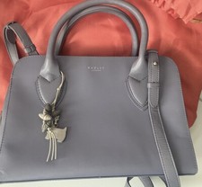 Radley Aldgate Medium Grab Bag Purple Discontinued With Dust Bag