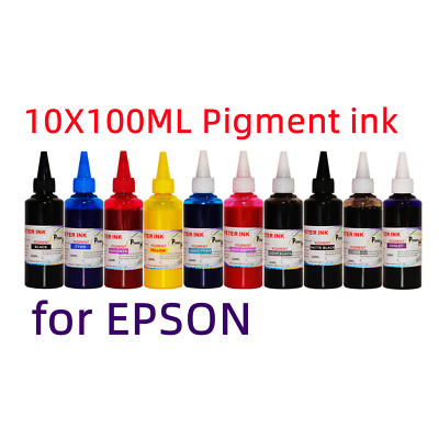 10X100ML Premium Pigment refill ink for P700 P900 printer -sample