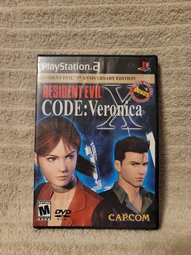 RESIDENT EVIL Code Veronica PS2 Game  5th Anniversary Edition Devil May Cry Demo
