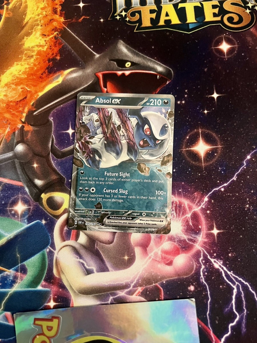 pokemon absol ex card Amazon.com: Absol ex 135/197 Double Rare - Obsidian Flames