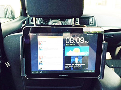 Car Headrest Tablet SmartPhone Mount Holder for iPad Galaxy Kindle Nexus Surface - Picture 8 of 8