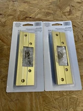 U 9482 Entry Latch Protector Gold Anodized Latch Bolt Guard Plate (2 Pack) New