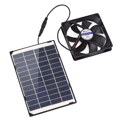 Solar Powered Fan 6W Solar Exhaust Fan Ventilator Fan for A0L1