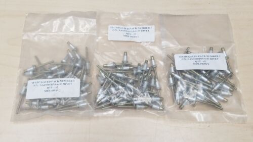 KURUI Pop Rivets for Metal 190PCs Aluminum Rivets Assortment Kit in 8 Sizes