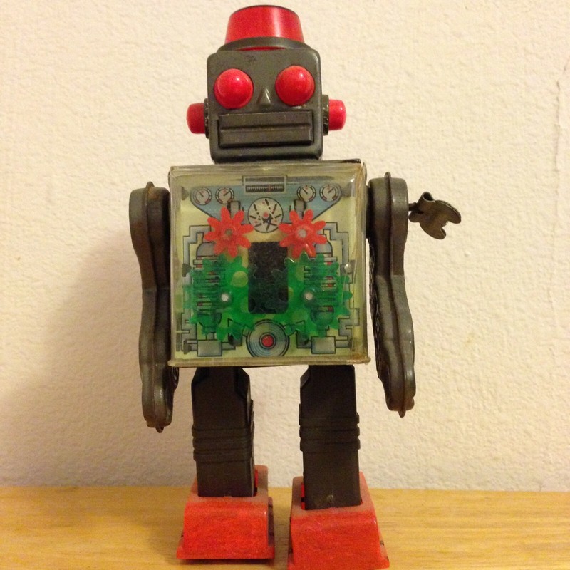 Engine Robot, Horikawa, Japan, 1960's, Golden Era of Robots