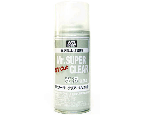 Spray trasparente lucido anti-UV 170 ml MrHobby