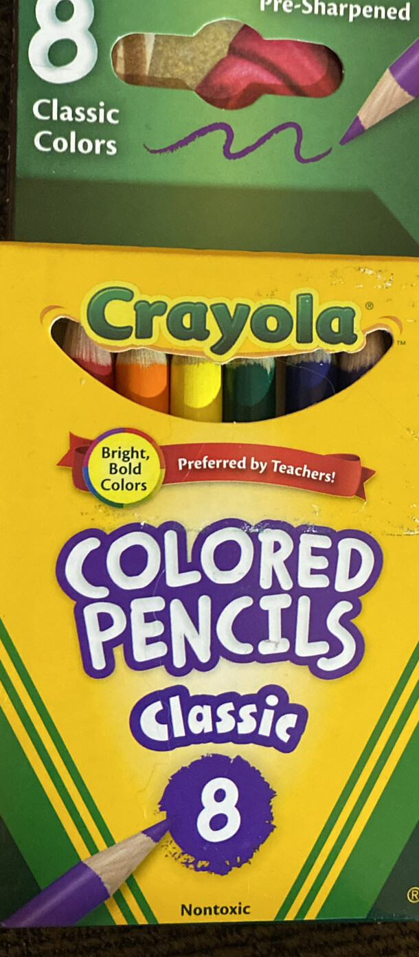 Crayola &ldquo;Well Dressed Pets&rdquo; Coloring Book & Colored Pencils NEW! 40 Pages