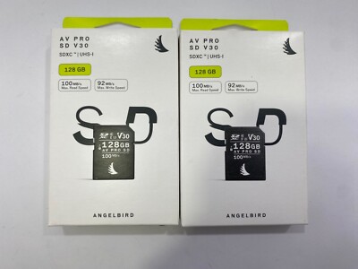 2x AngelBird AV Pro SD V30 128GB - AVP128SDV30