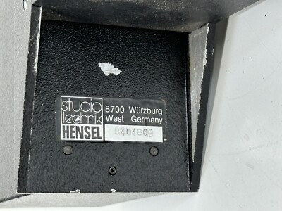 Hensel Vario Compact - Flash Studio Avec Boîte D'Origine - Pour Pièces Détachées