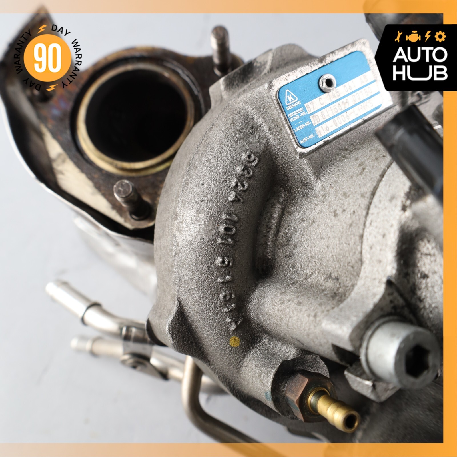 Bentley Continental GTC GT 6.0L W12 Turbocharger Turbo Left Side OEM 60k