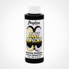 Angelus Sole Bright, Icy Sole Restorer Sauce, SeaGlow- Removes Yellowing NEW