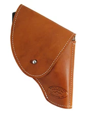 New Barsony Saddle Tan Leather Flap Holster Snub Nose 2" 22 38 357 41 44 Rev