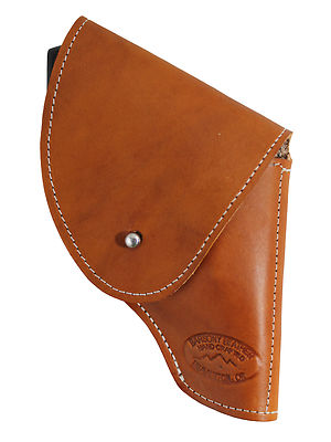 New Barsony Saddle Tan Leather Flap Holster Snub Nose 2'' 22 38 357 41 44 Rev