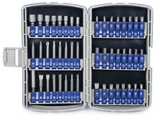 72pc Master Bit Set,1/4"Hex Drive w/Magnetic Bit Holder In Folding Case Williams
