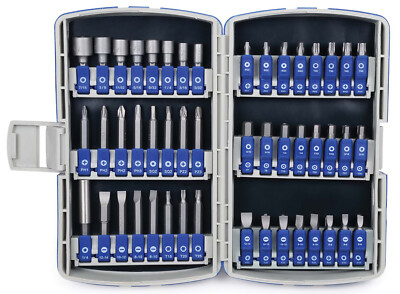 72pc Master Bit Set,1/4''Hex Drive w/Magnetic Bit Holder In Folding Case Williams