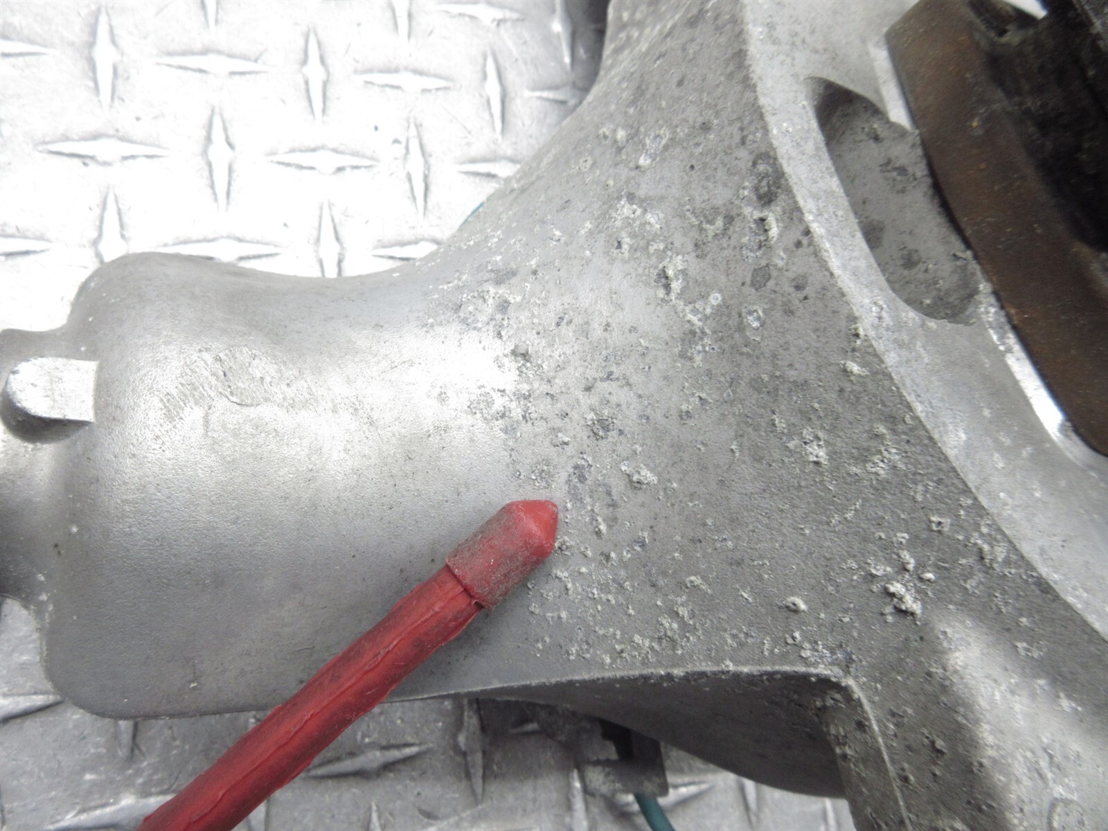 2008 Ferrari F430 Spider 2179331 Rear LH Left Driver Side Spindle Knuckle Hub