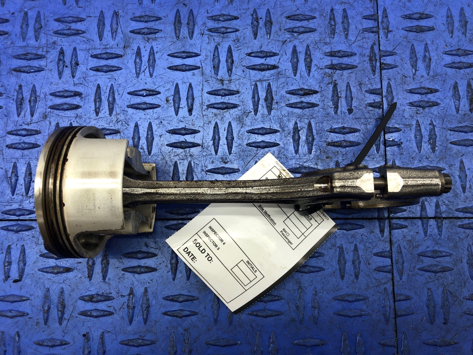 2011-2015 AUDI R8 4.2L ENGINE PISTON W/CONNECTING ROD 079107066CT OEM 2012 2013