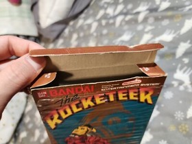 The Rocketeer (Nintendo NES) Box & Game Cart! EX to NEAR MINT! W/ Protector!