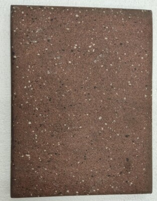 Atlas Concorde-Dolmen Eck-Stufenplatte 25x32 cm links  Farbe: Porfido Rosso