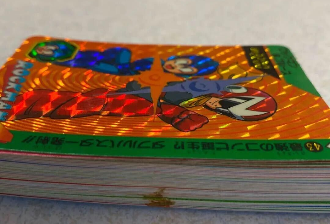 Megaman Card Carddass No 43 - 84 Rockman Normal Rare SET Bulk