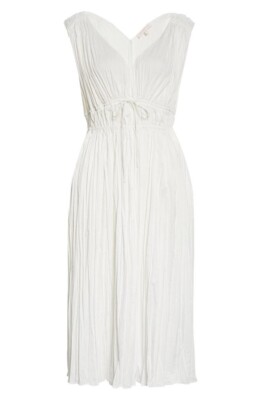 white crinkle cotton dress Vila - Maxi Cami Slip Dress - Women - Cotton - 36 EU