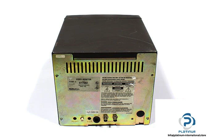 BURLE TC1909-5 VIDEO MONITOR_BURLE TC1909 5 - Image 2 of 3