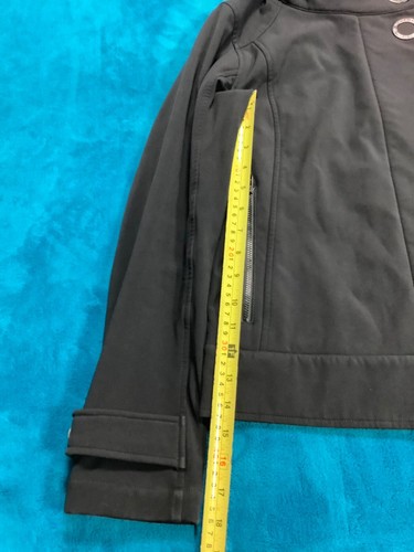 Lululemon asymmetrische Jacke mit Reißverschluss und Druckknöpfen 8 - Bild 12 von 15