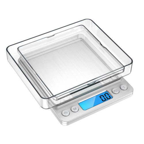 Portable 3000 g x 0,1 g échelle numérique LCD bijoux cuisine équilibre alimentaire poids gramme - Photo 1/7