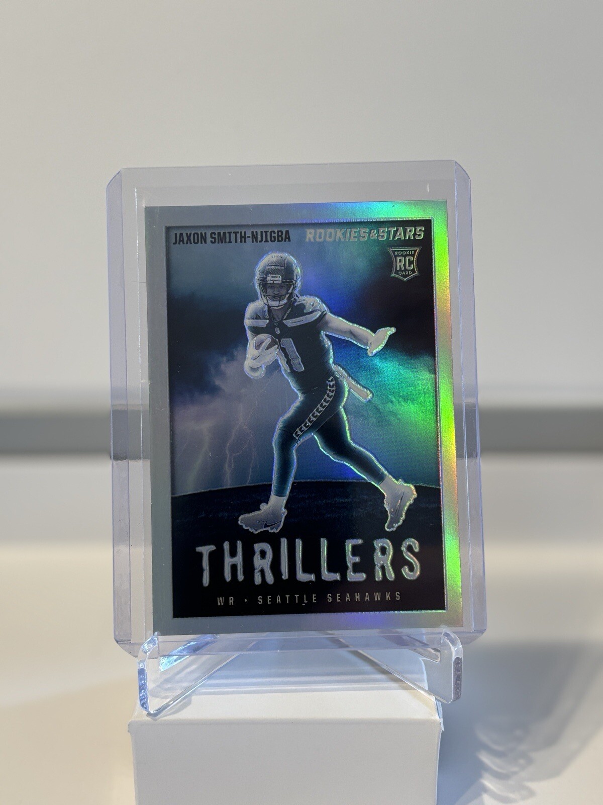 2023 Panini Rookies & Stars - Thrillers Silver #TH-27 Jaxon Smith-Njigba (RC)