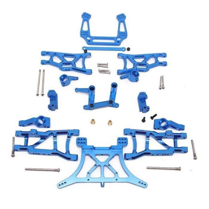 Power Hobby Aluminum Upgrade Kit, 2WD Slash, Rustler, Stampede