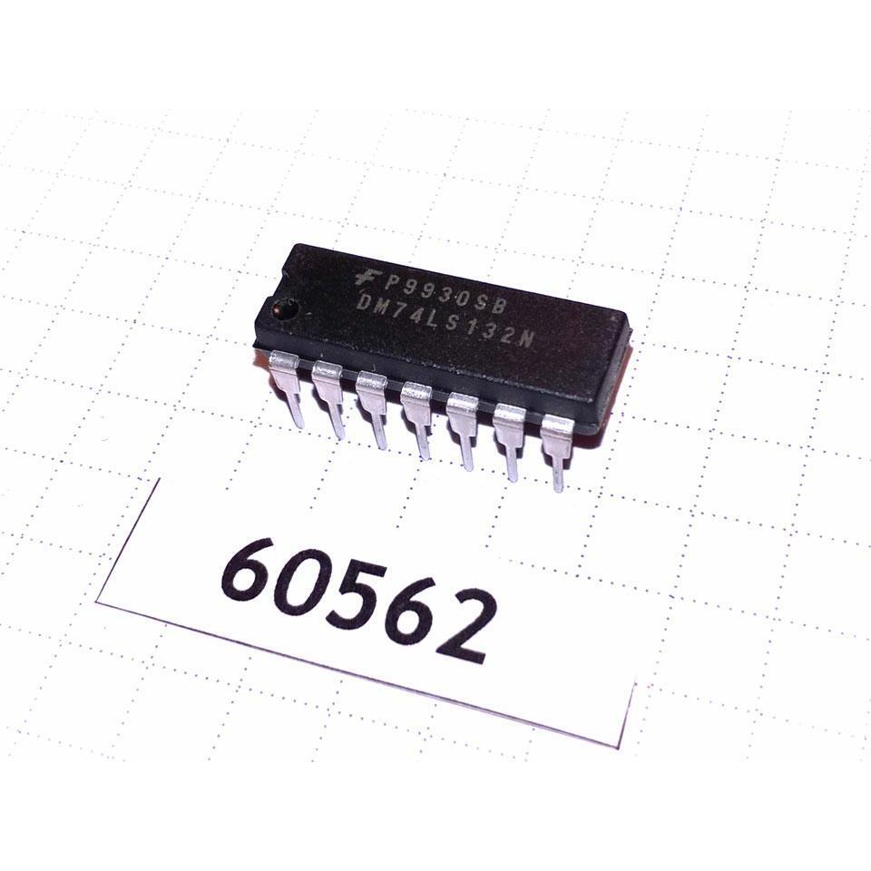 IC 74LS132 NAND Gate with Schmitt Trigger Fairchild DM74LS132N
