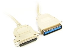 1.5m D-Sub 25-Pin to 36-Pin Centronics M/M Connector Printer Cable