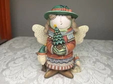 Lang & Wise Sue Dreamer 1st Ed #5 "Pretty Little Angel" Figurine Tree 1998
