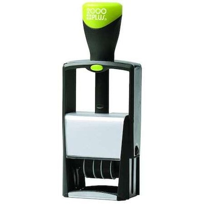 2000 Plus 038867 Self-Ink Microban Date Stamp, Font 14