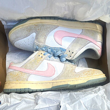 Nike Dunk Low Mens Low Top Lace-Up Sneakers M...
