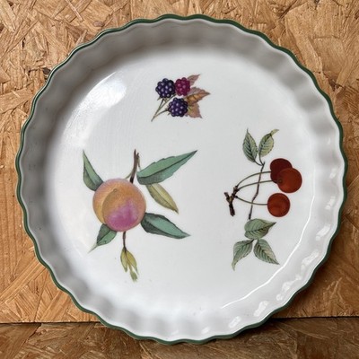 Royal Worcester Evesham Vale Quiche Flan Tarte Schale Kochgeschirr Gr. 1 19,5 cm