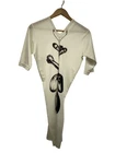 JUNYA WATANABE OMME des GARCONS 3 4 Sleeve Dress Spoon Polyester WHT JD-T045