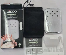 Vtg Zippo Outdoors Deluxe Hand Warmer #40182 New In Box Unused