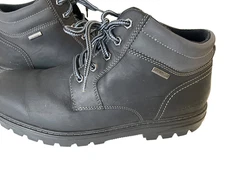 Rockport Trutech Men's Hydro-Shield Waterproof Weather Work Hiking Black Boots