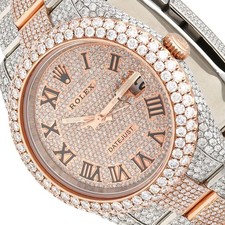 Rolex Datejust Automatic 18K Gold 2-Tone Cust...